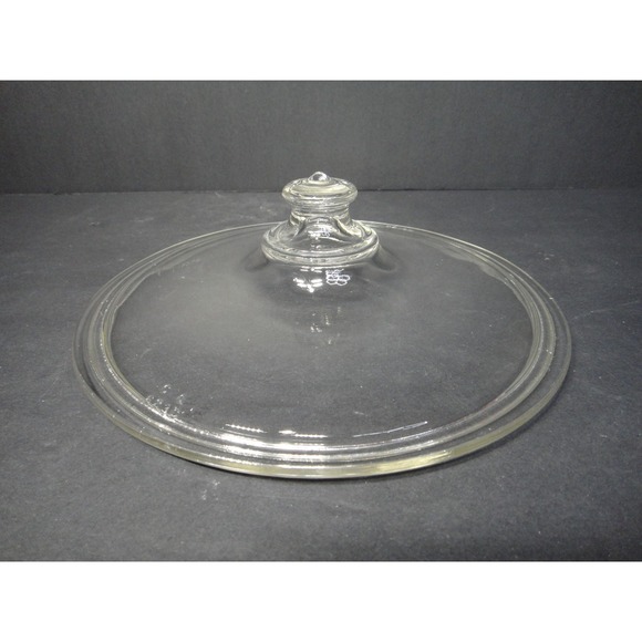 Pyrex Other - Vintage Corning Ware Pyrex Clear Glass Replacement Lid #623C 8 Inch Round VTG